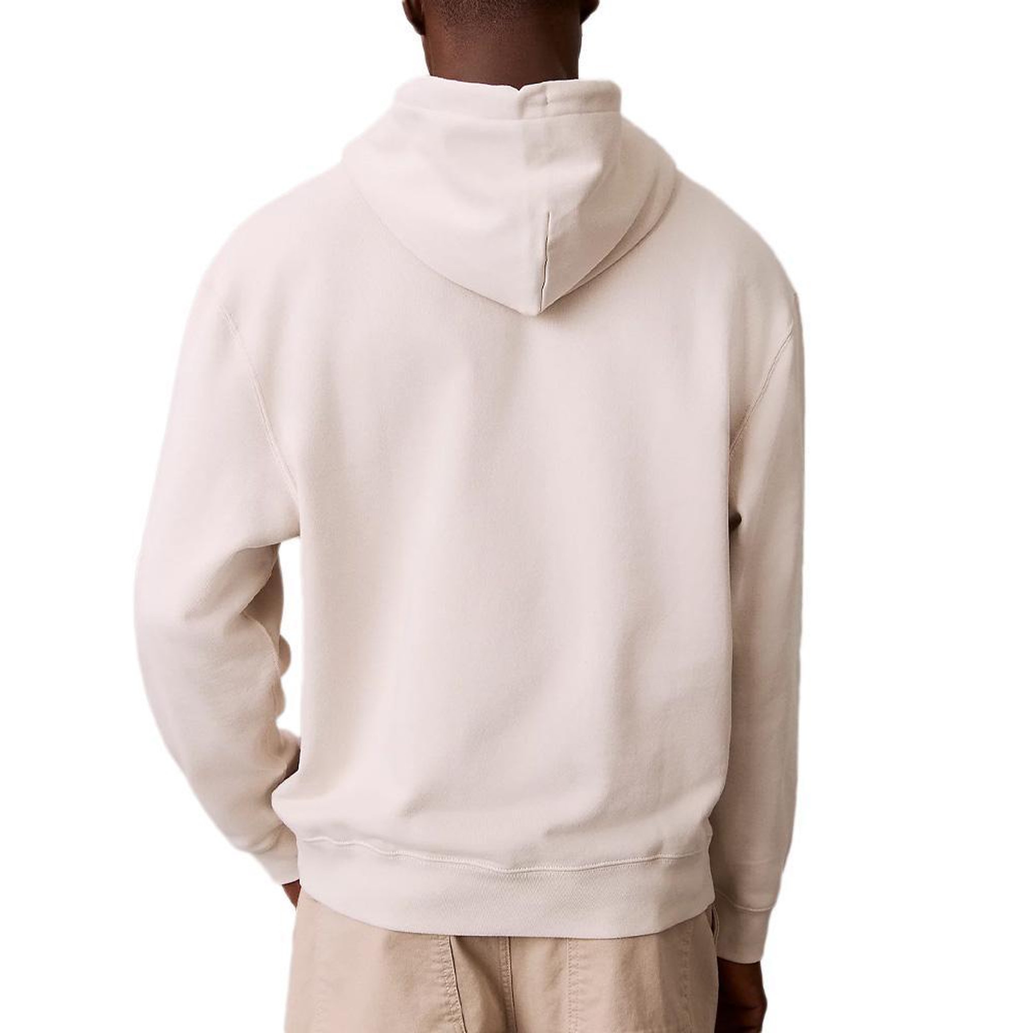 Voir la diapositive 2 : CALVIN KLEIN JEANS Sweat à Capuche Écru Homme Calvin Klein Jeans 350