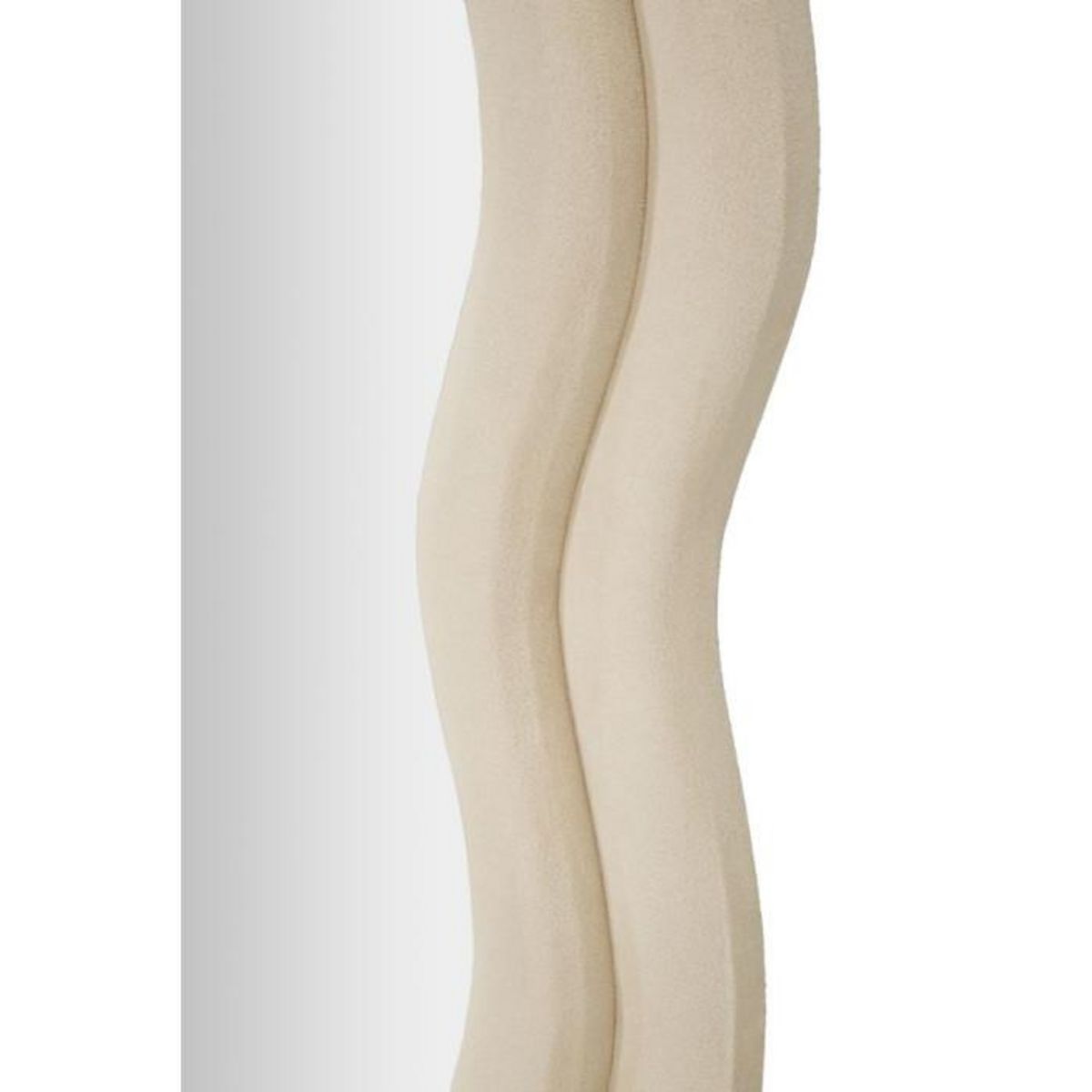 Paris Prix Miroir Mural en Velours  Wavy  160cm Crème