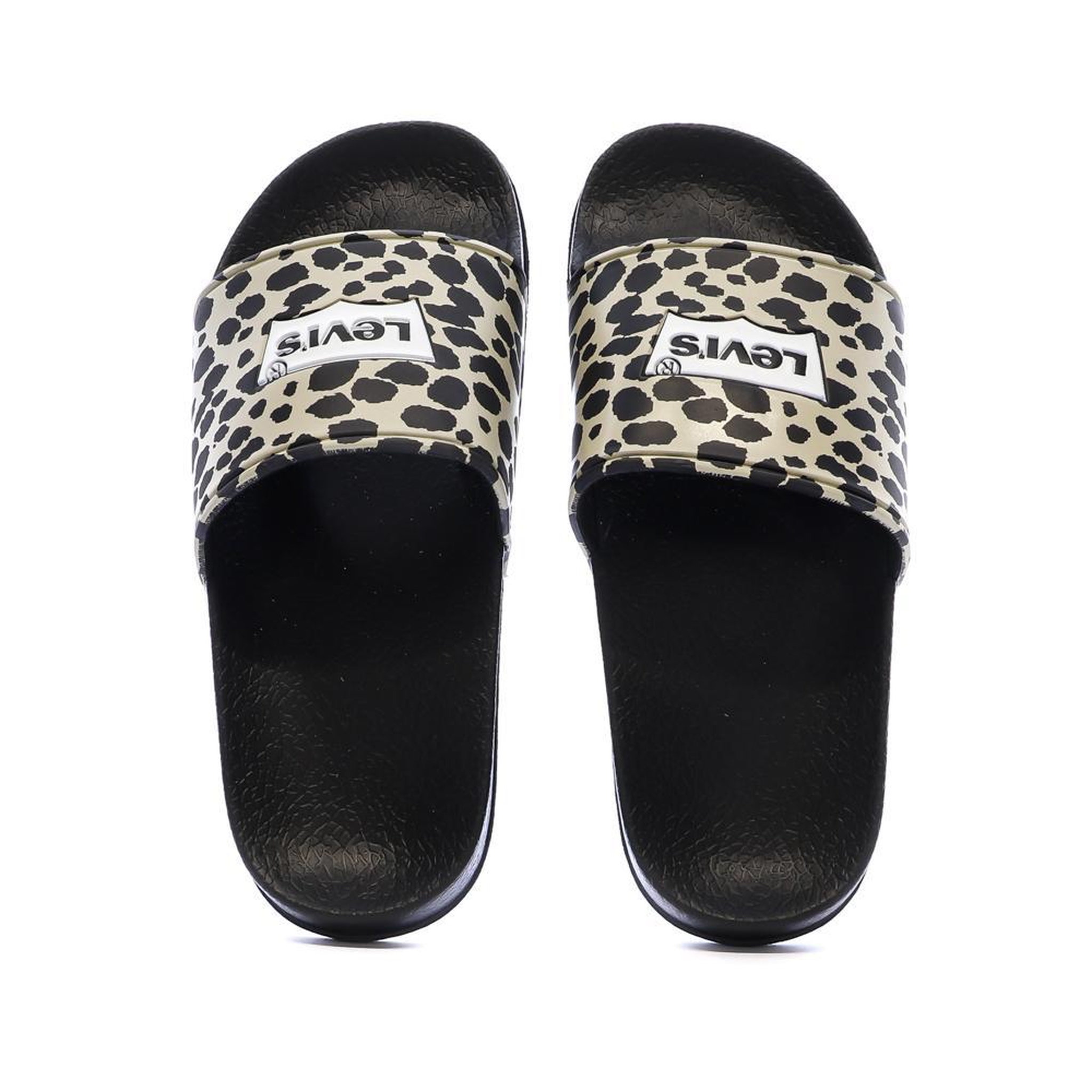 Voir la diapositive 4 : Levi's Claquettes Noir Fille Levi's  Pool