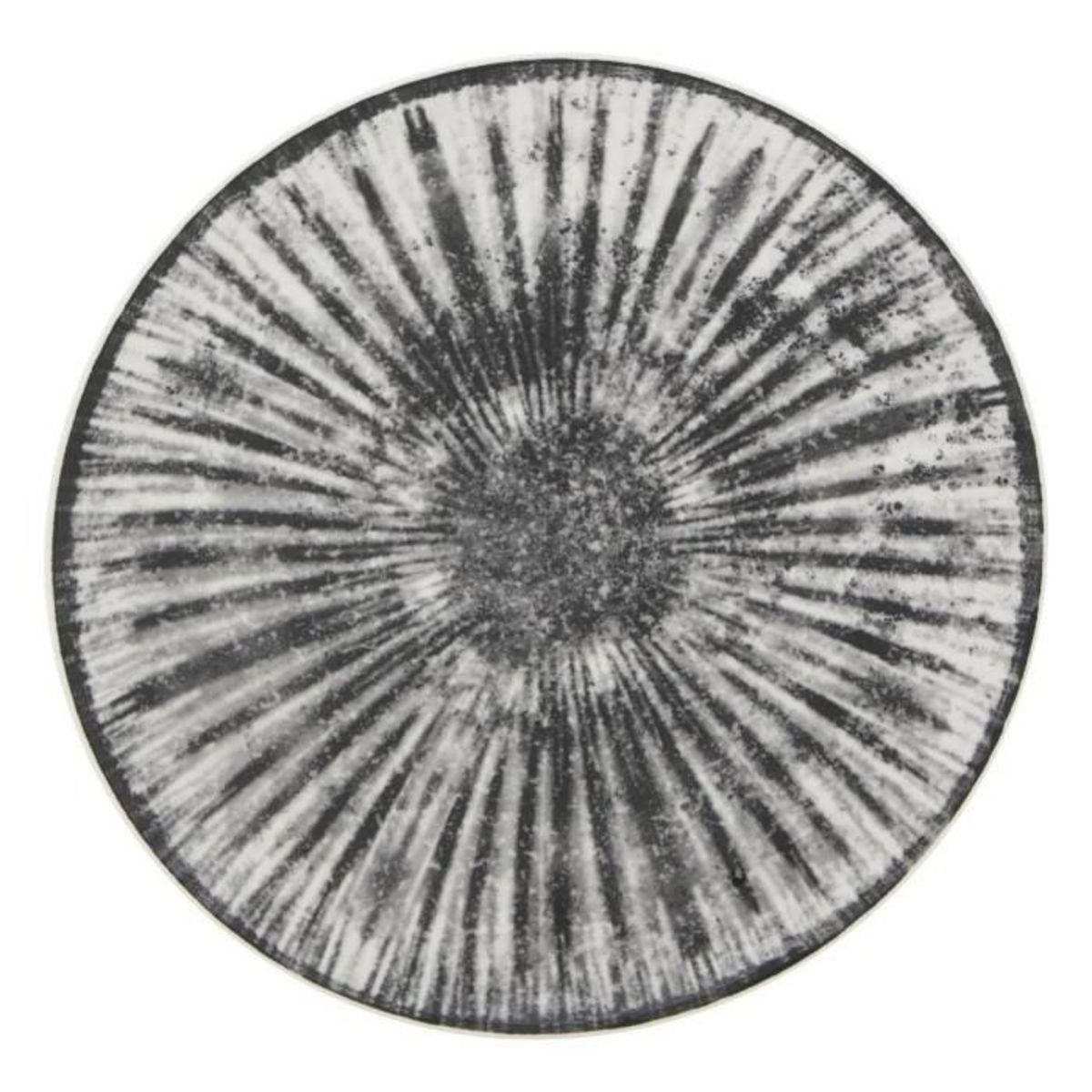 SECRET DE GOURMET Service de Table 12 Pièces  Lucie  26cm Gris