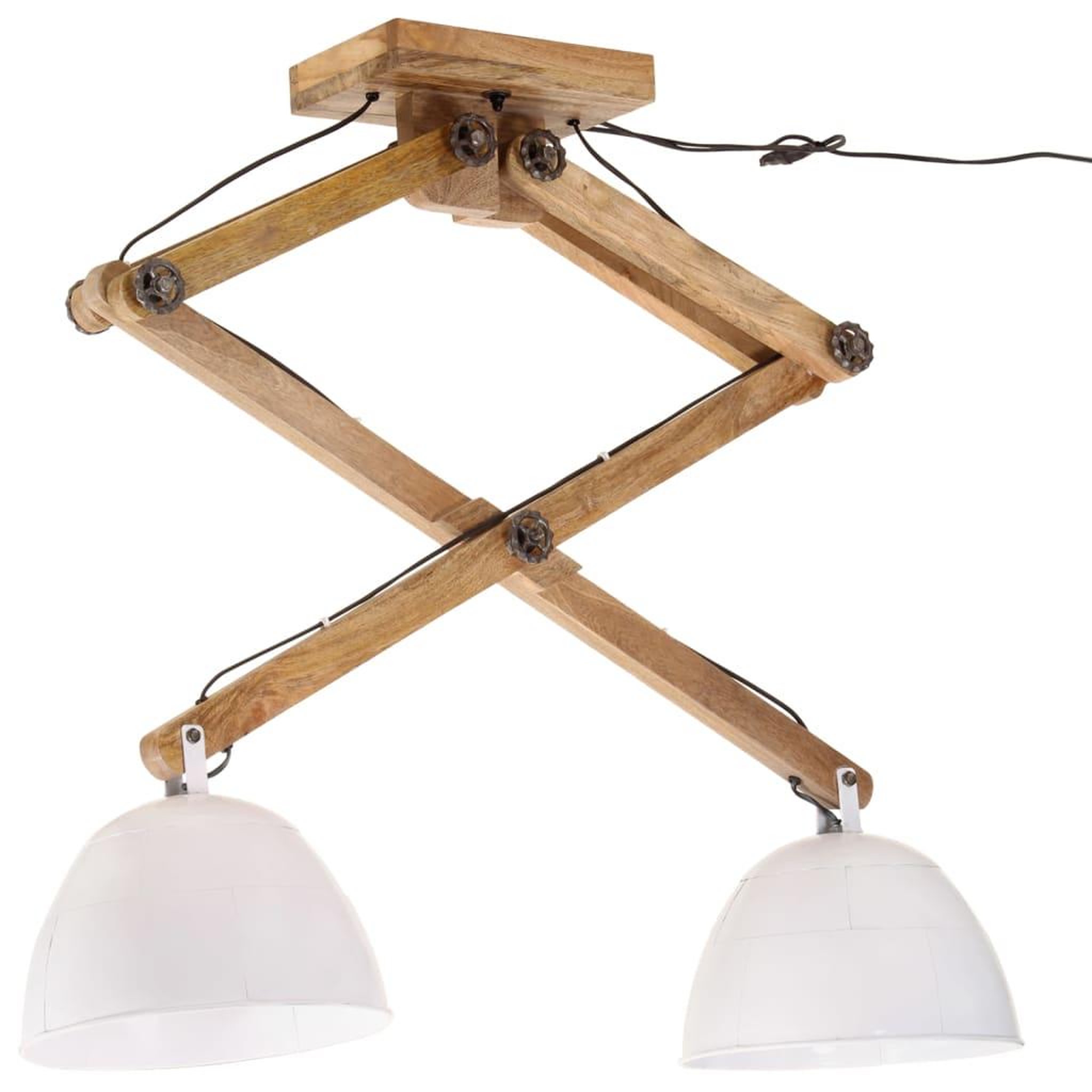 Voir la diapositive 2 : VIDAXL Plafonnier 25 W blanc 29x18x85 cm E27