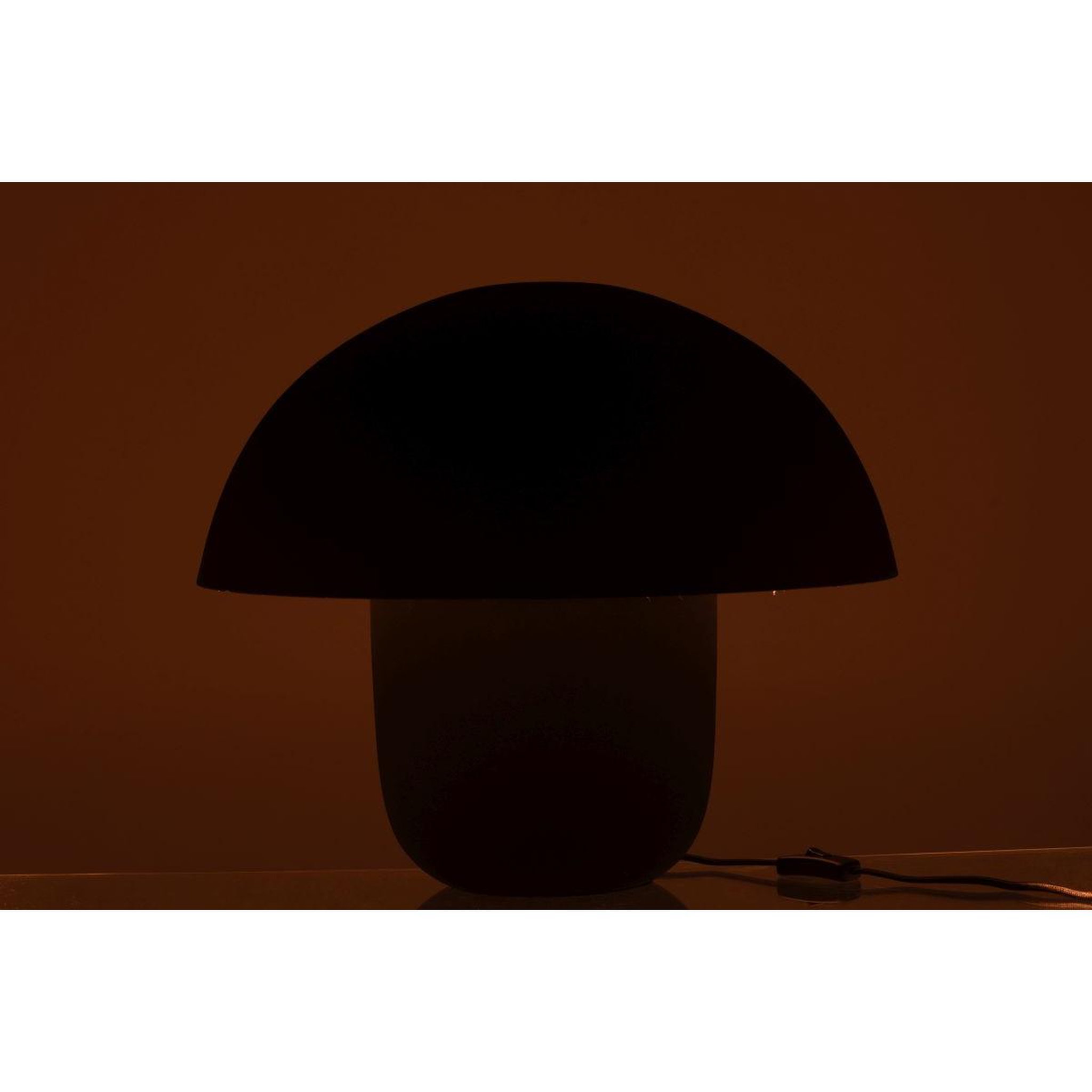 Voir la diapositive 4 : J-LINE Lampe à poser en métal  merle  44cm noir