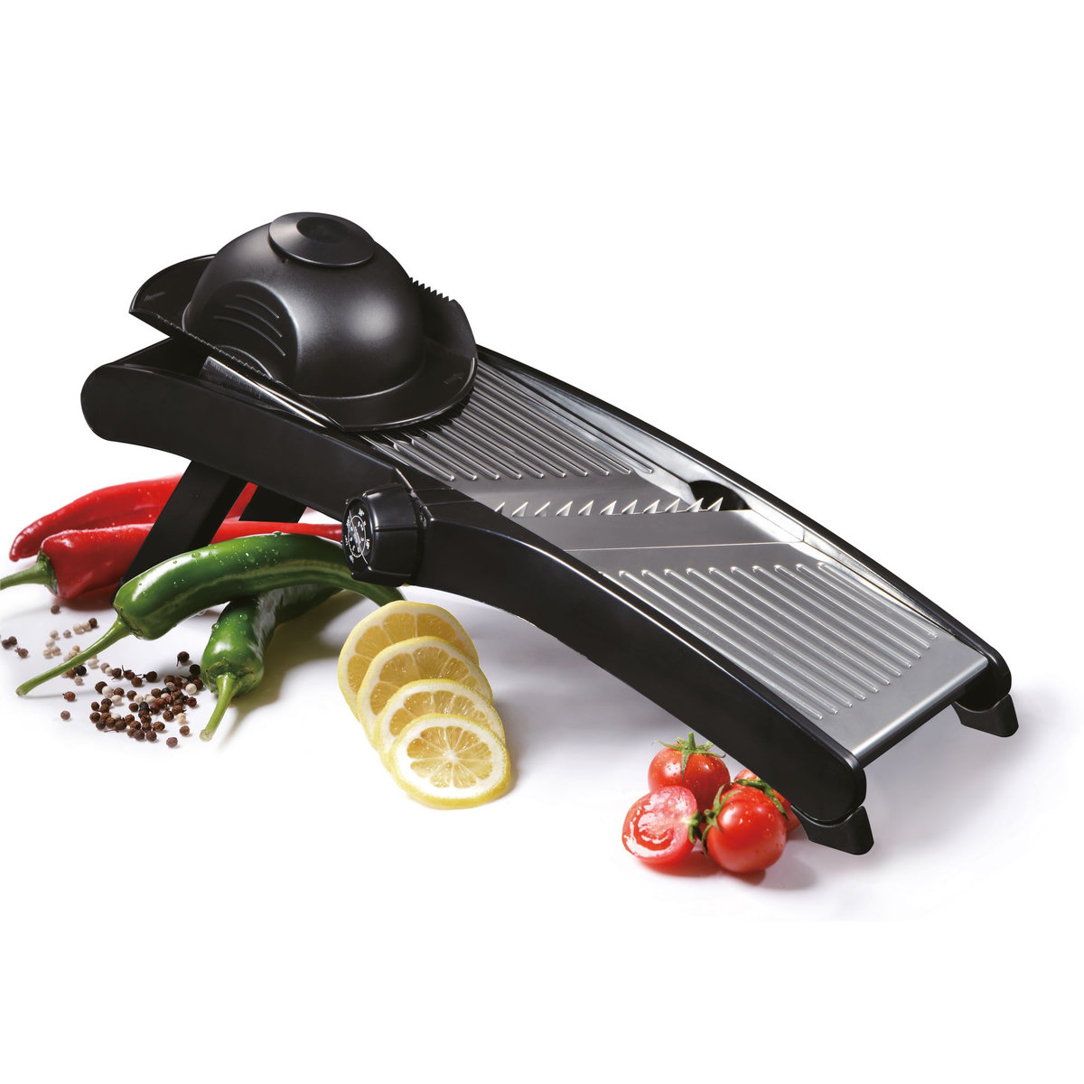 Mandoline multifonctions 3 en 1 en inox
