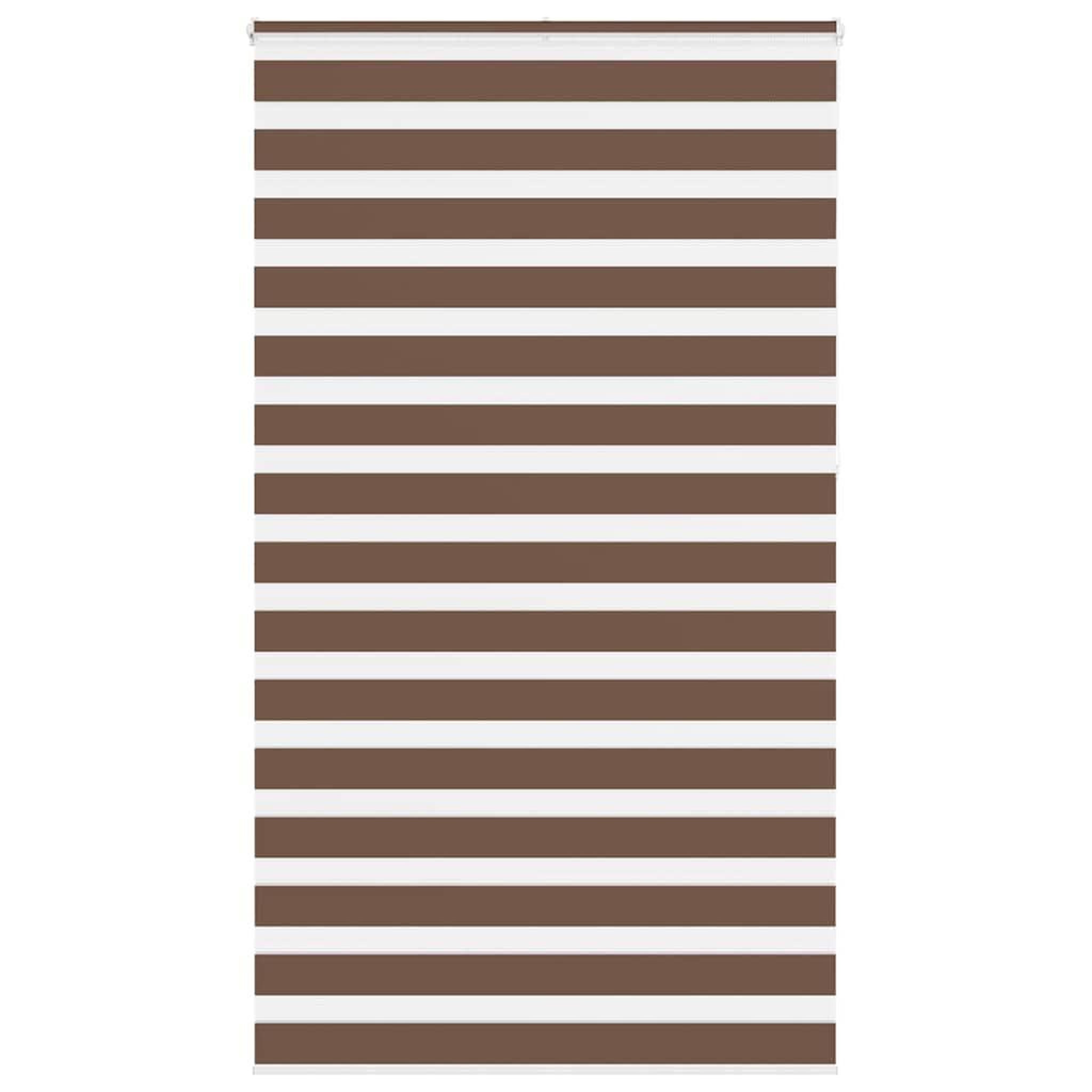 VIDAXL Store zebre marron 125x230cm largeur du tissu 120,9cm polyester