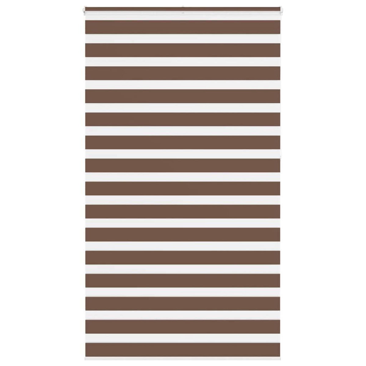 VIDAXL Store zebre marron 125x230cm largeur du tissu 120,9cm polyester