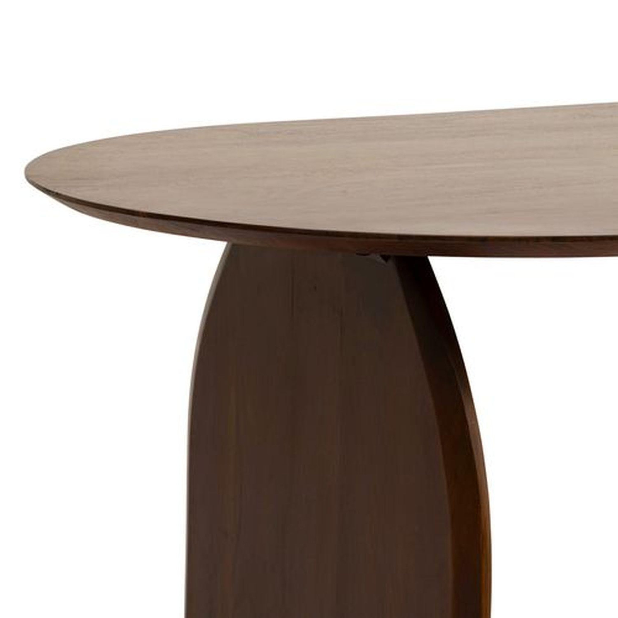 Voir la diapositive 6 : ATMOSPHERA Table à manger en bois massif 6 personnes isana - marron
