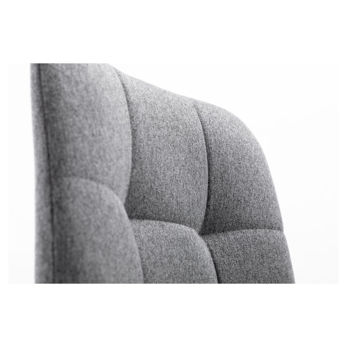 Lot de 2 chaises pieds métal noir CHLOE