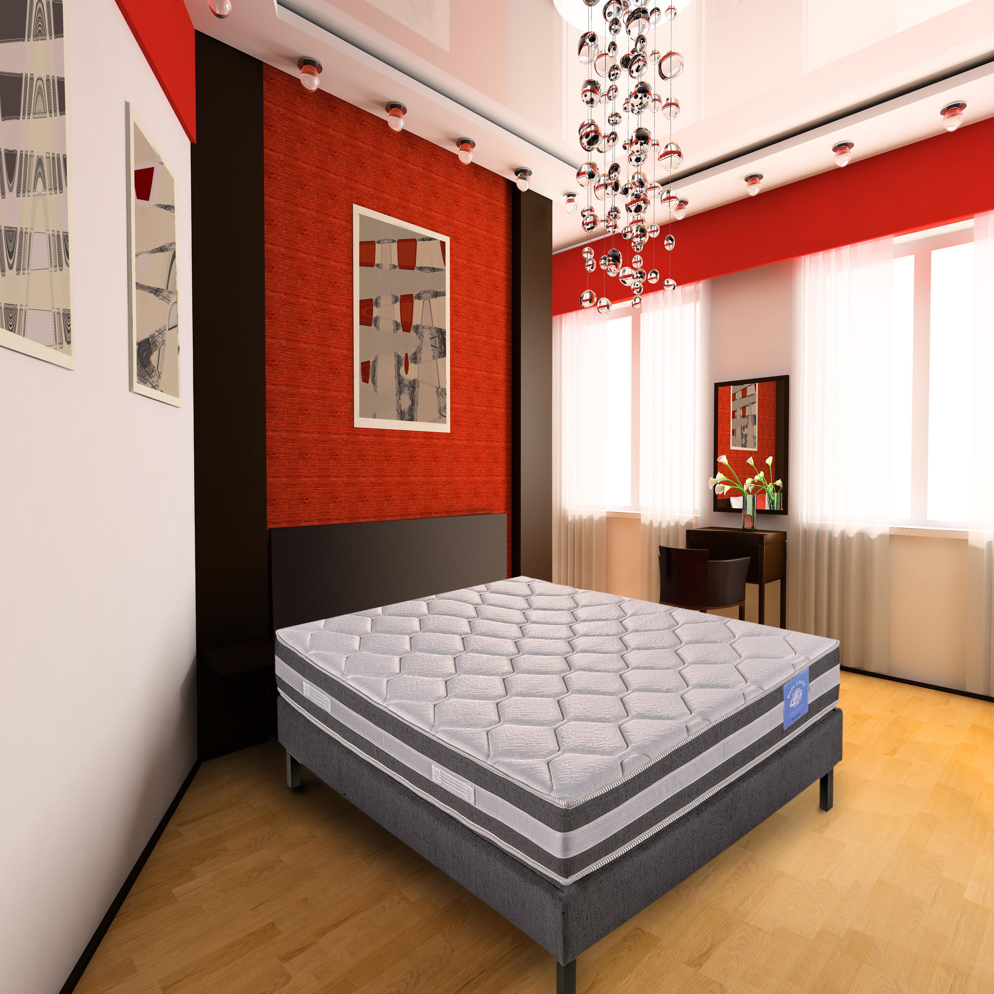 Voir la diapositive 3 : BELLE LITERIE BENOIST Matelas ressorts 90x190 cm VAUBAN