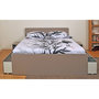 Voir la diapositive 4 : Lit XENA 140 x 190 cm avec chevets et tiroirs