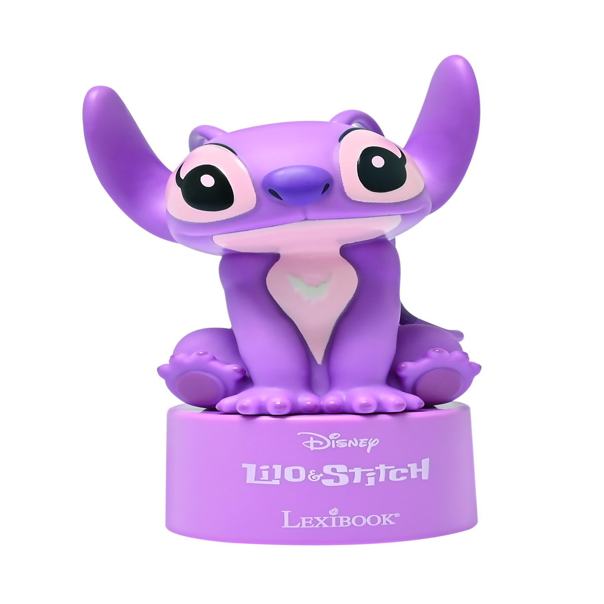 Lexibook Veilleuse en 3D avec variation de couleurs Stitch Angel