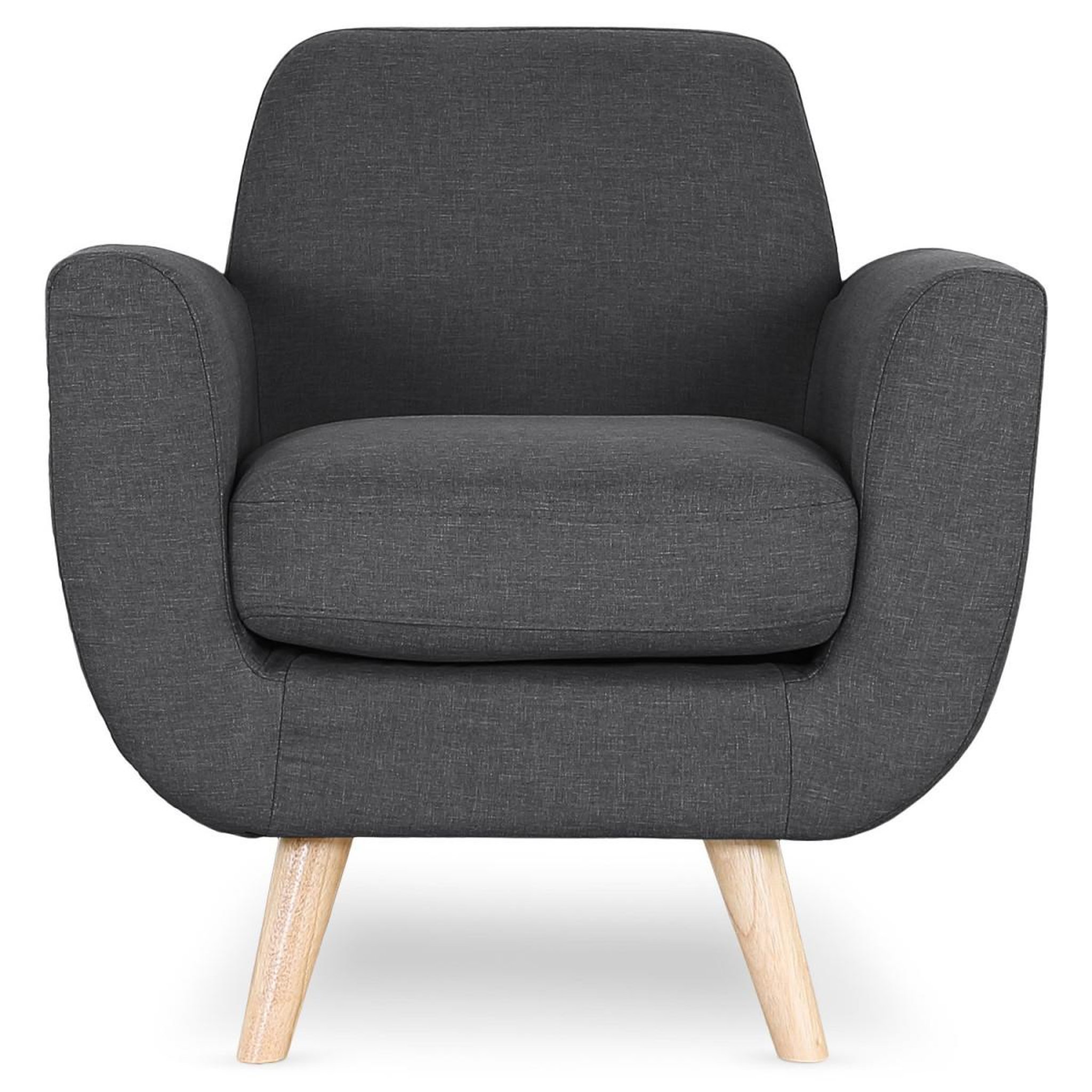 Voir la diapositive 2 : Paris Prix Fauteuil design  miramas  81cm gris foncé