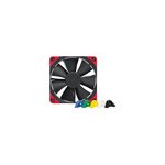 Noctua Ventilateur Noctua NF-F12 PWM chromax.black.swap 120 mm