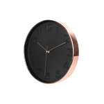 The Home Deco Factory Horloge ronde Deco Chic - Diam. 30,5 cm. Coloris disponibles : Noir, Blanc