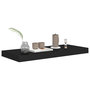 Voir la diapositive 3 : VIDAXL Etagere murale flottante Noir 60x23,5x3,8 cm MDF