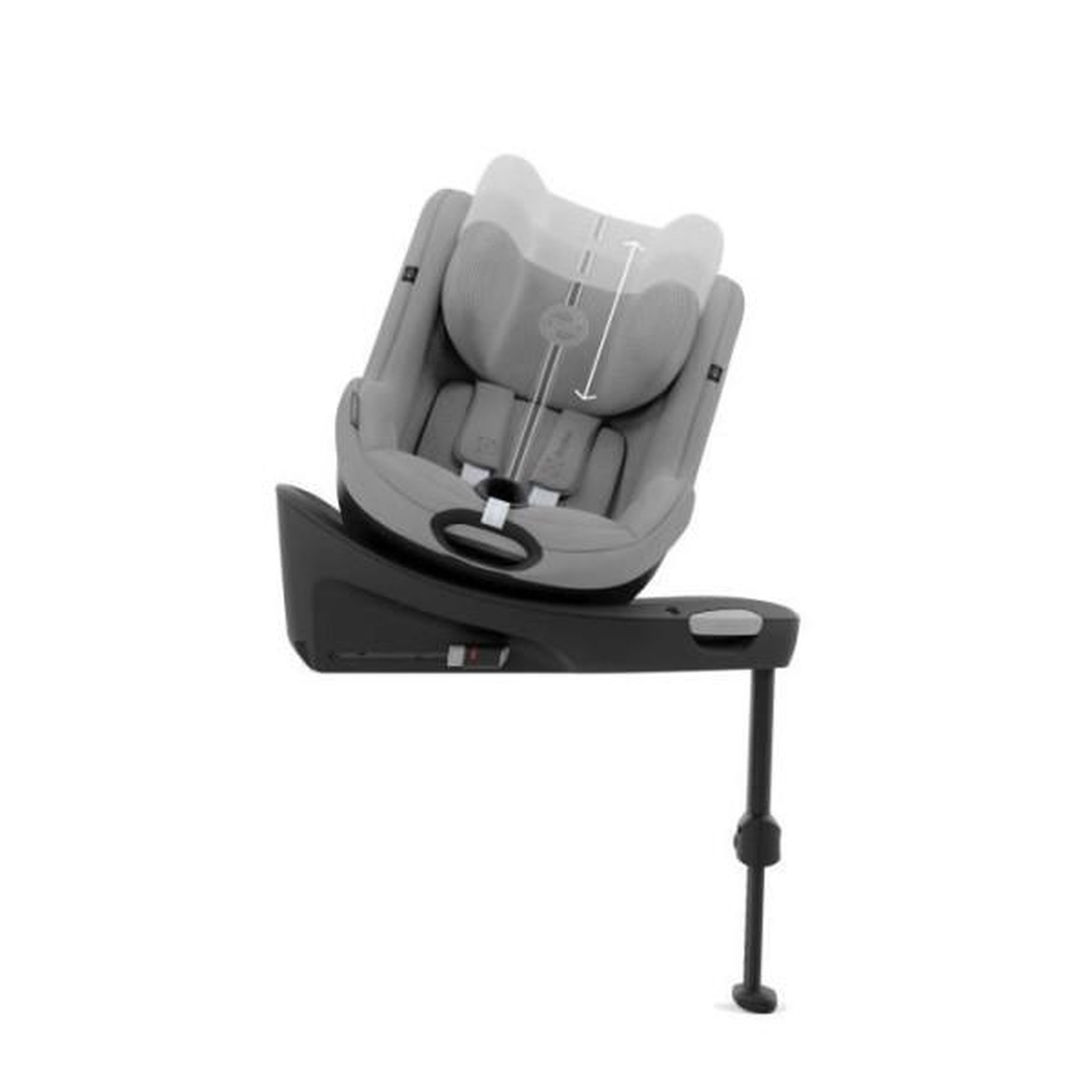 Voir la diapositive 2 : CYBEX Siege Auto  Pivotant 360° Sirona G i-Size Plus - Stone Grey - CYBEX