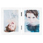 Voir la diapositive 2 : VIDAXL Cadre photo depliable en deux Blanc 2x(10x15 cm)