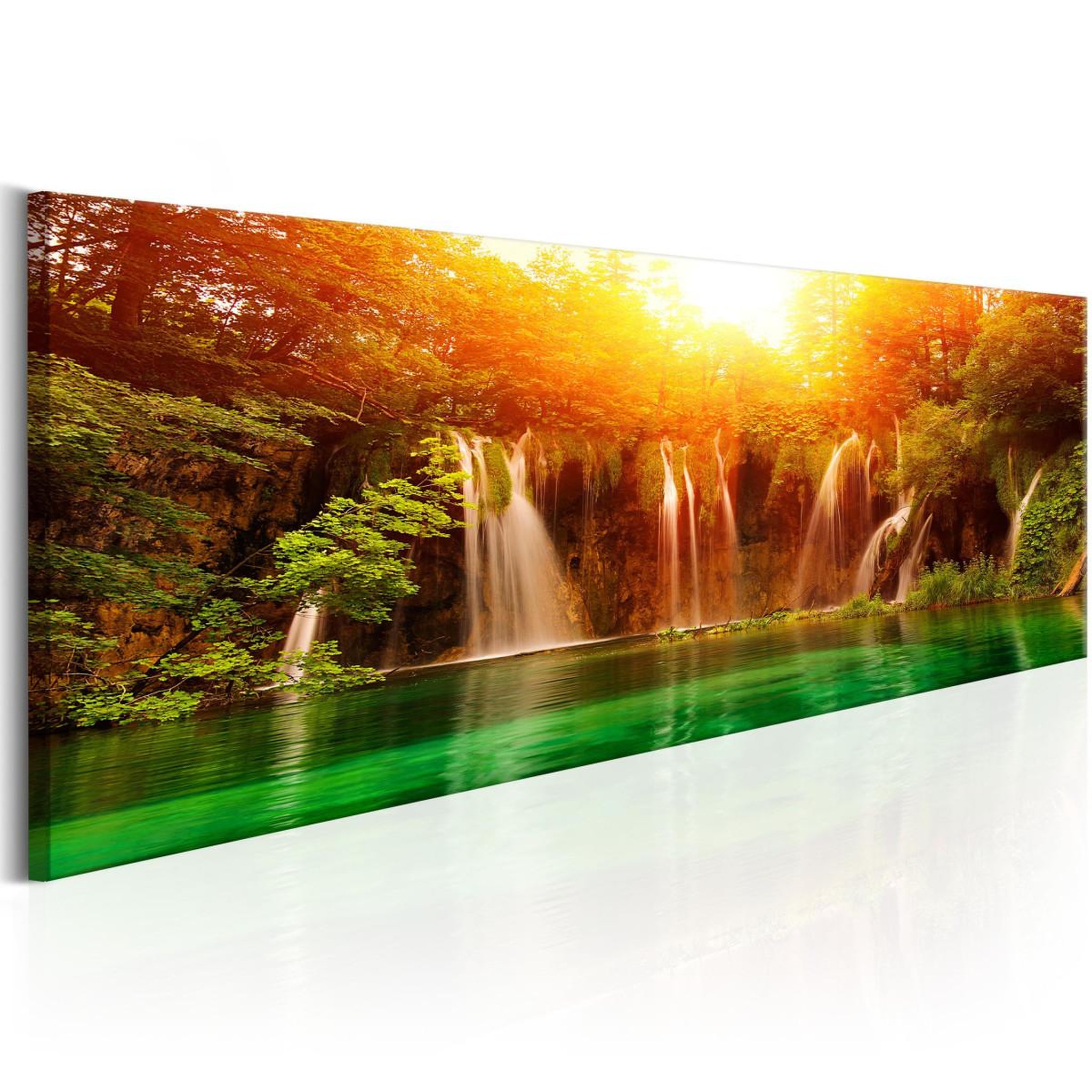 Voir la diapositive 1 : Paris Prix Tableau imprimé  nature : magnificent waterfall