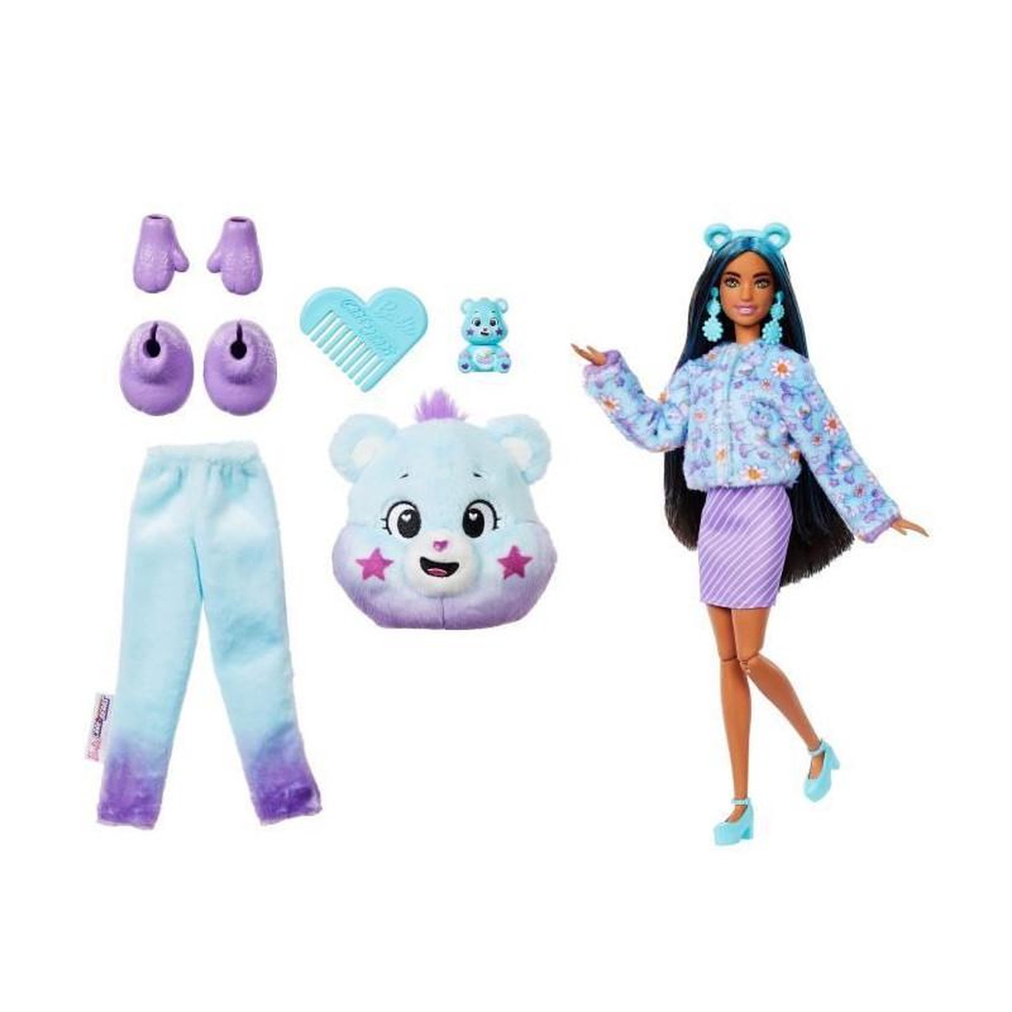 Voir la diapositive 2 : BARBIE Barbie - Poupée Barbie Cutie Reveal Bisounours - Avec 10 surprises - Barbie - JFV61