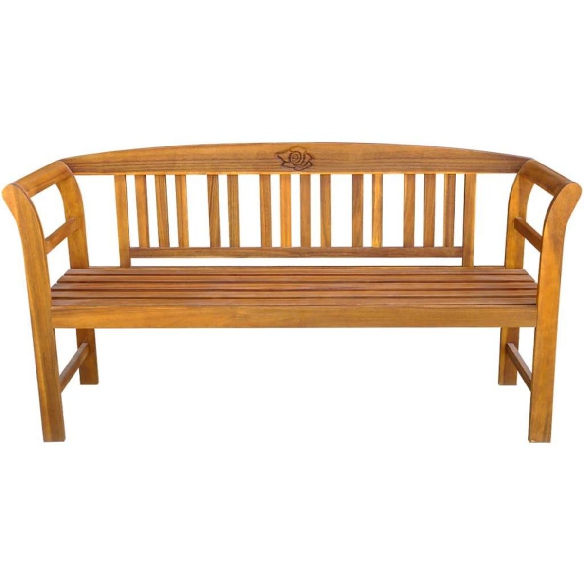 VIDAXL Banc de jardin 157 cm Bois d'acacia solide