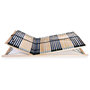 Voir la diapositive 3 : VIDAXL Sommier a lattes sans matelas avec 42 lattes 7 zones 100x200 cm