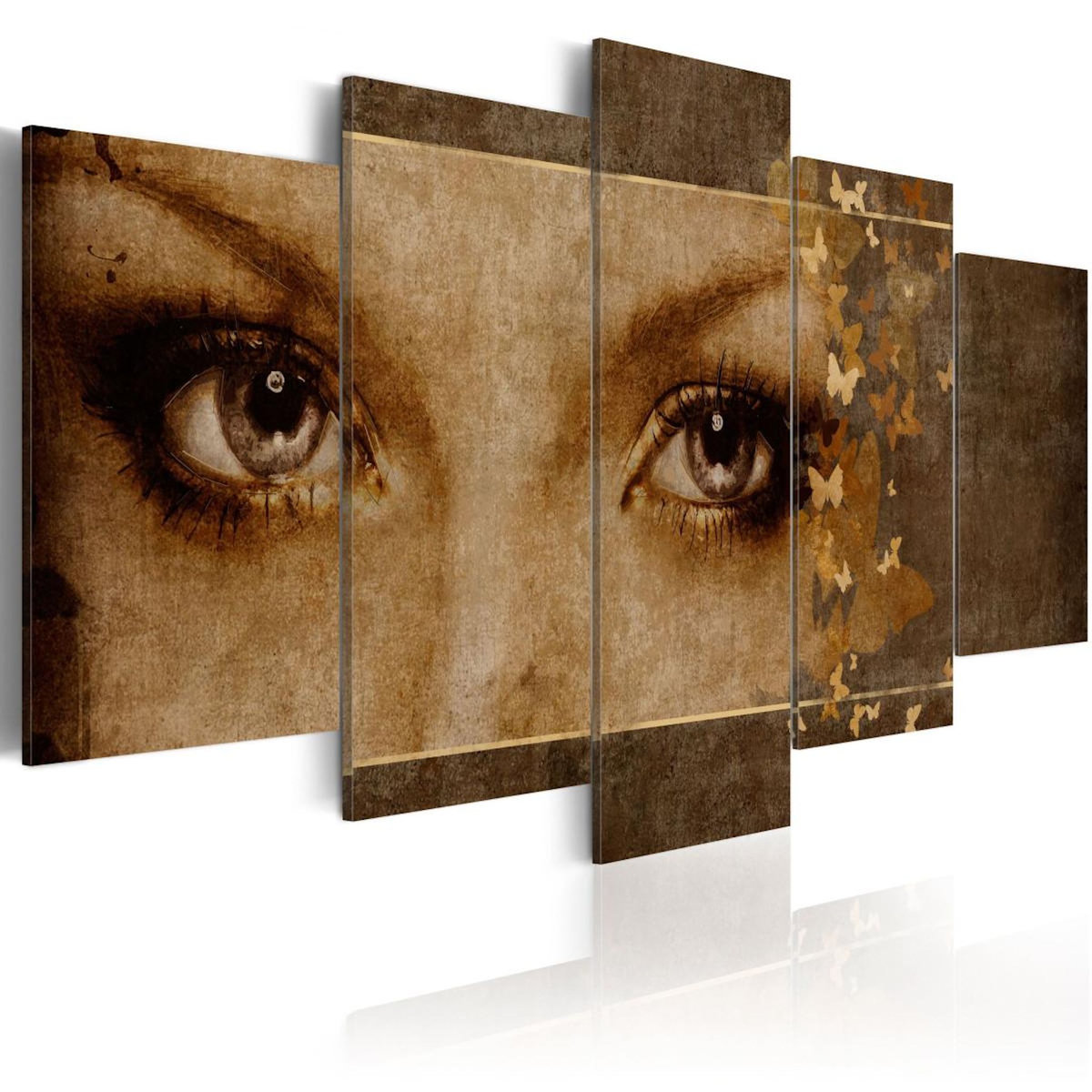 Paris Prix Tableau Imprimé  Yeux Comme des Papillons