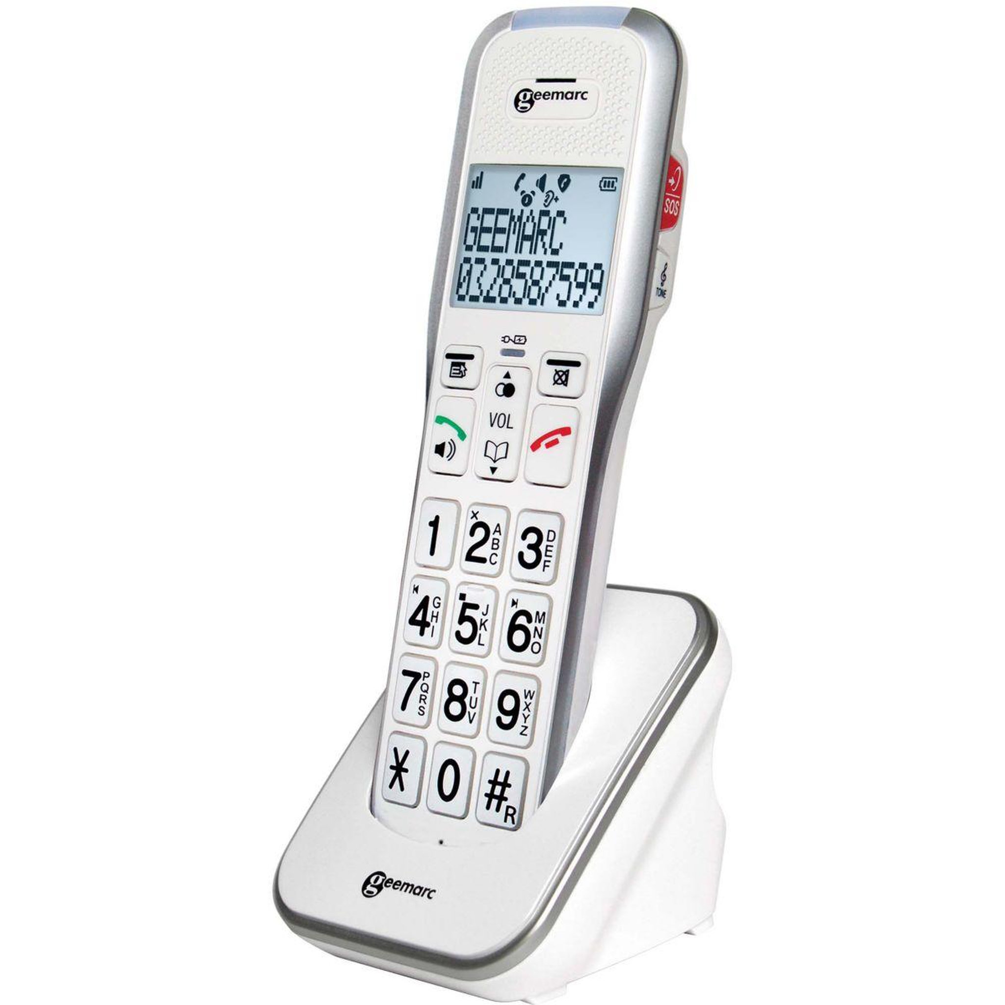 Voir la diapositive 5 : GEEMARC Téléphone sans fil Amplidect 595-2 Photo