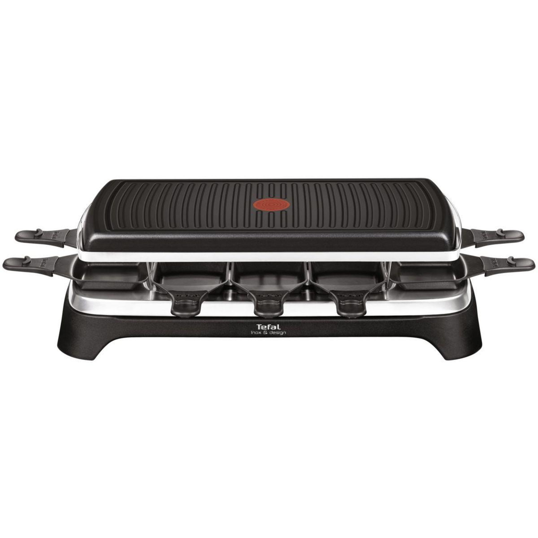 Voir la diapositive 2 : TEFAL Raclette inox & design RE458812