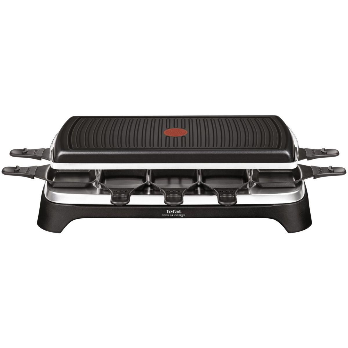 TEFAL Raclette inox & design RE458812