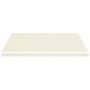 Voir la diapositive 3 : VIDAXL Tissu de remplacement pour auvent Creme 4,5x3,5 m
