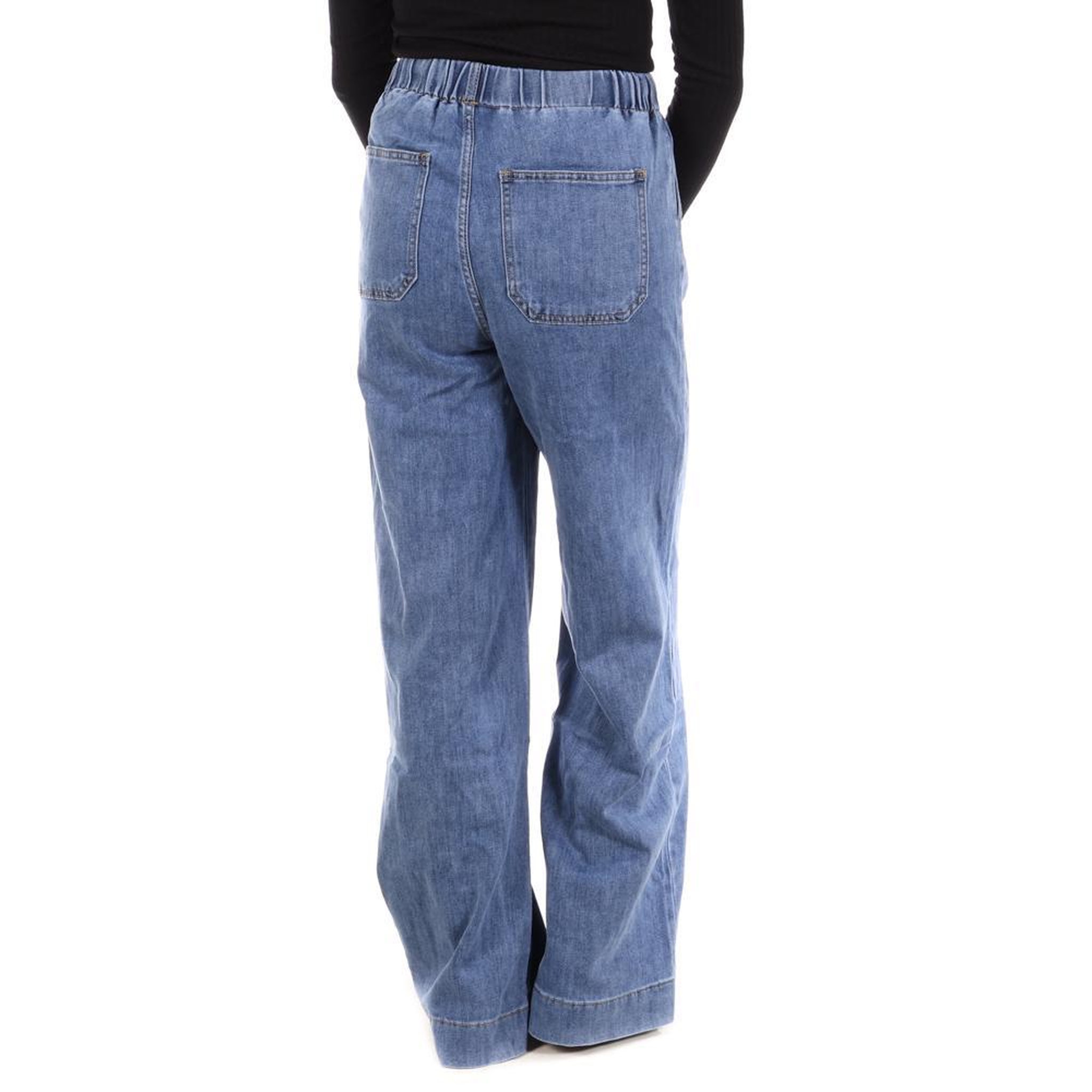 Voir la diapositive 2 : MONDAY PREMIUM Jean Loose Bleu Femme Monday Premium 1825