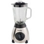 Voir la diapositive 1 :  Blender inox avec bol en verre 500w