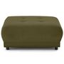 Voir la diapositive 2 : LISA DESIGN Amadora - pouf en velours côtelé