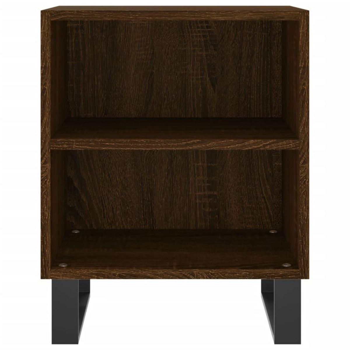 VIDAXL Table de chevet chene marron 40x30x50 cm bois d'ingenierie