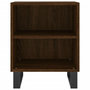 Voir la diapositive 4 : VIDAXL Table de chevet chene marron 40x30x50 cm bois d'ingenierie