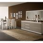 Voir la diapositive 3 : Buffet L220cm, 3 portes 3 tiroirs GENOVA, bicolore
