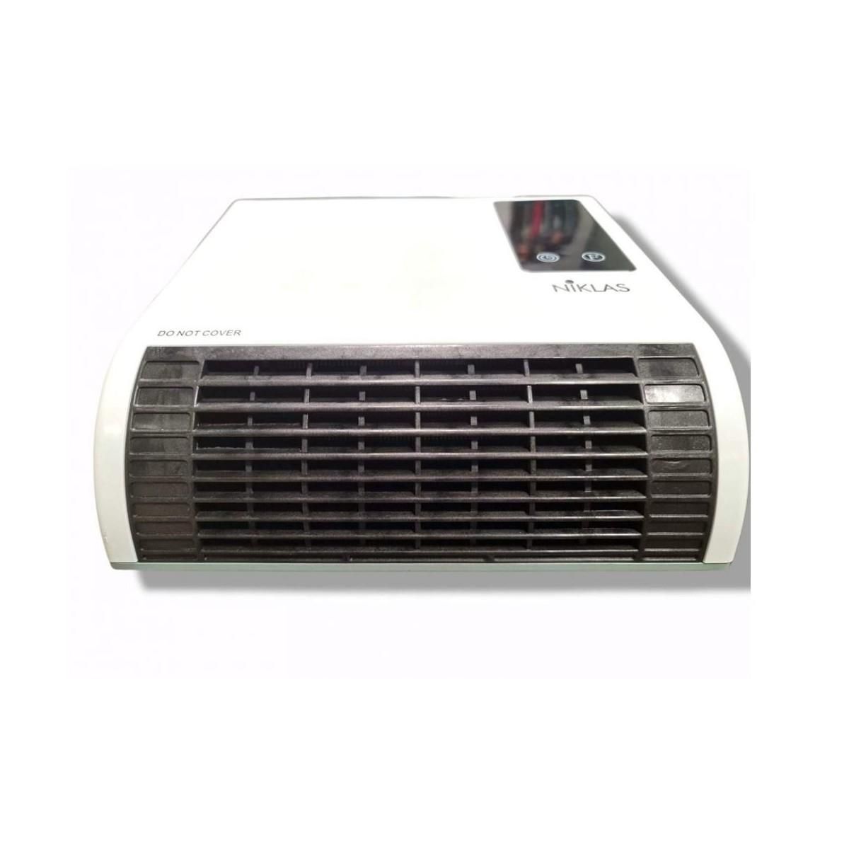 NIKLAS Chauffage électrique soufflant 2000W Trendy Numérique Programmable Chauffe jusqu'à 20 m2 NIKLAS