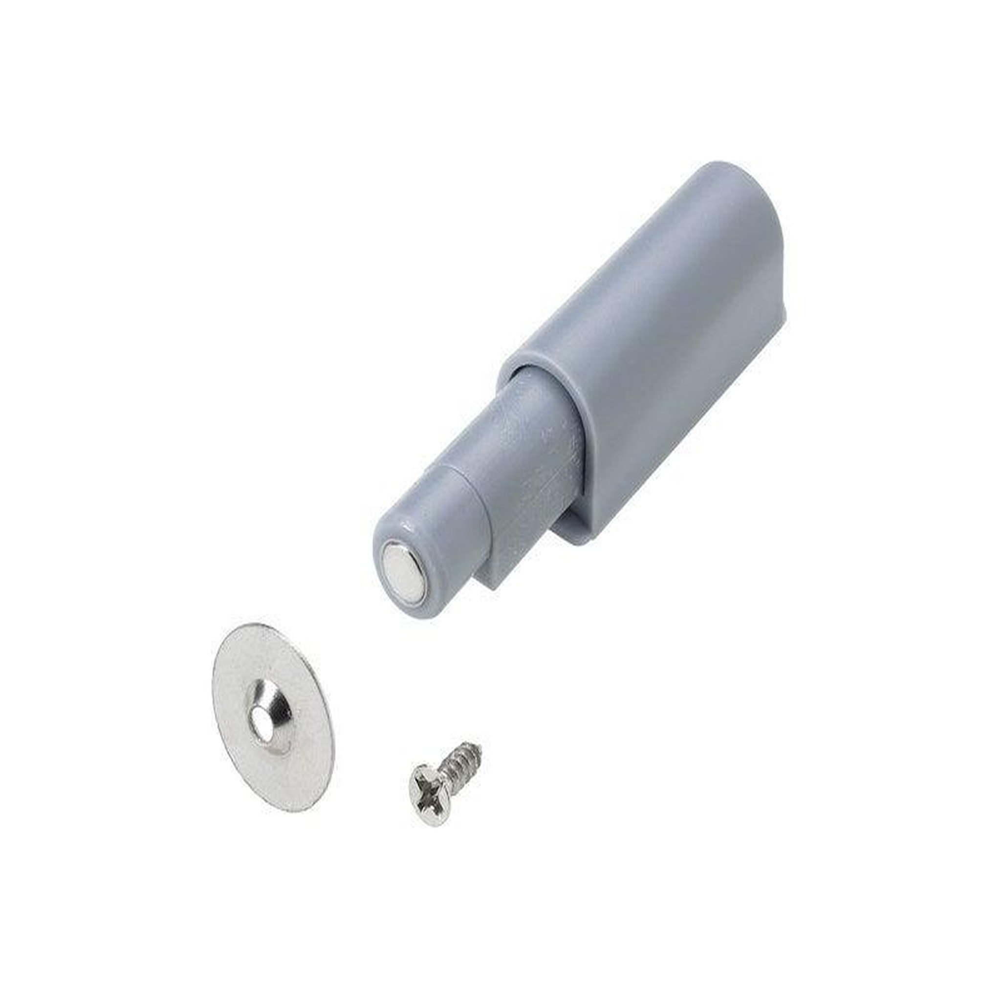 CENTRALE BRICO Lot de 2 système d'ouverture pour porte de meuble par pression HETTICH, l.12 mm