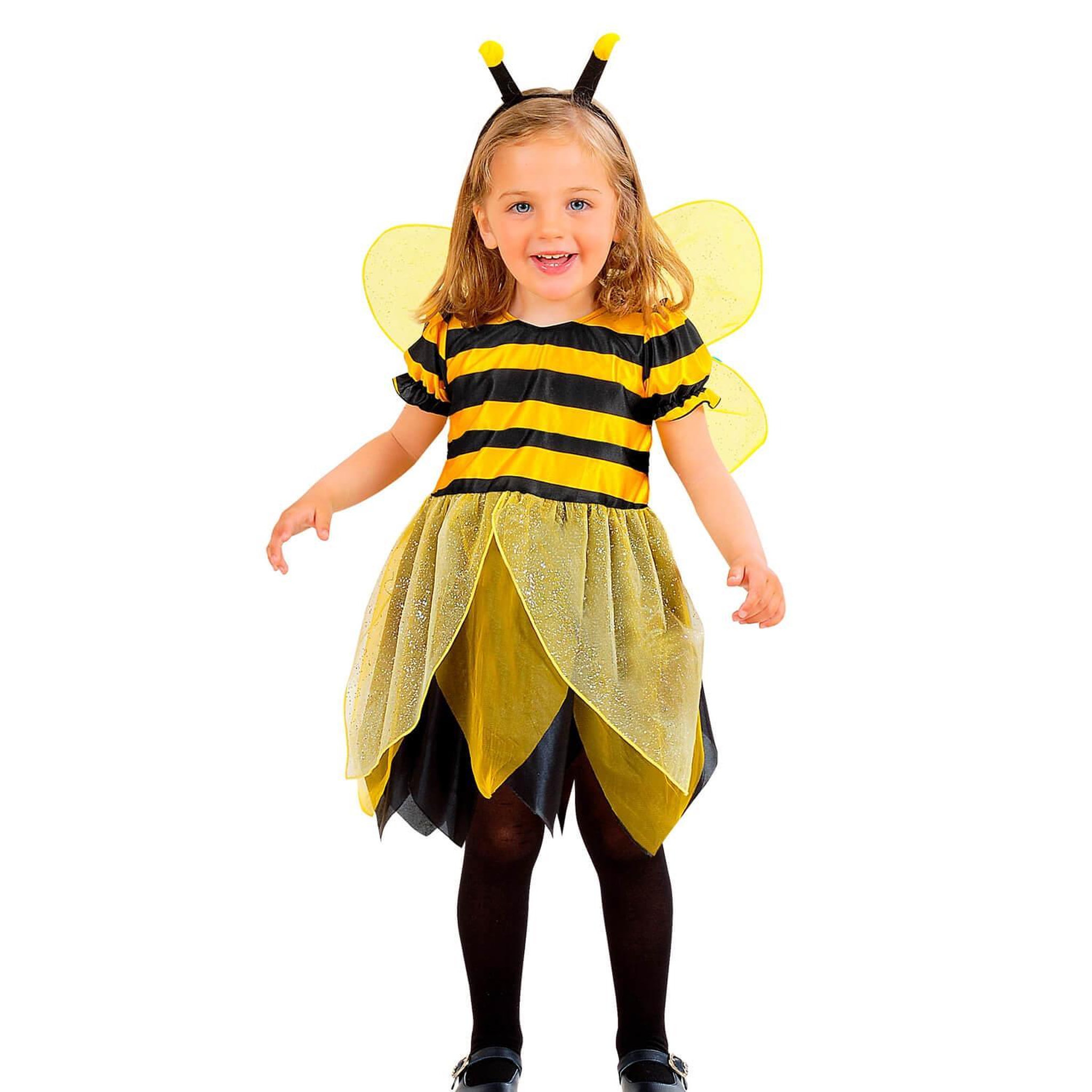 WIDMANN Déguisement Bébé : Abeille - Fille - 18/24 mois (81 à 86 cm)