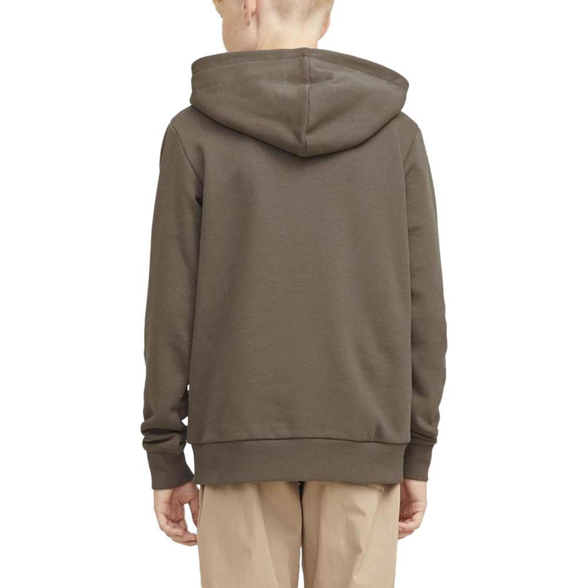 Voir la diapositive 2 : Jack & Jones Sweat Kaki Garçon Jack & Jones Caleb Varsity
