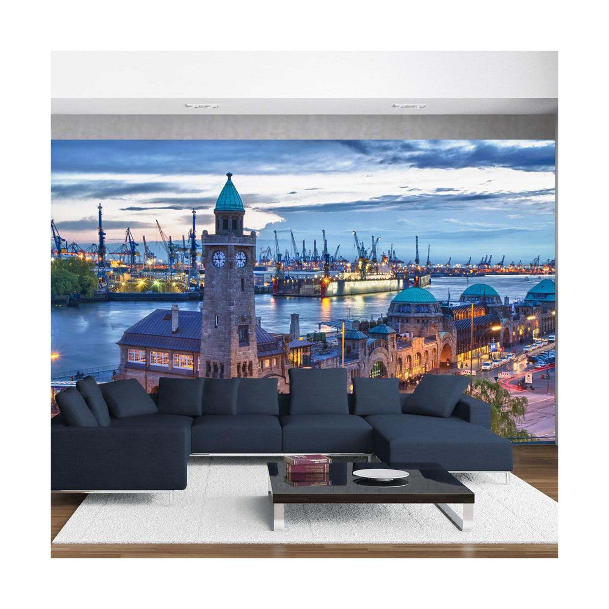 Paris Prix Papier peint  st. Pauli landing stages ii  270x450cm