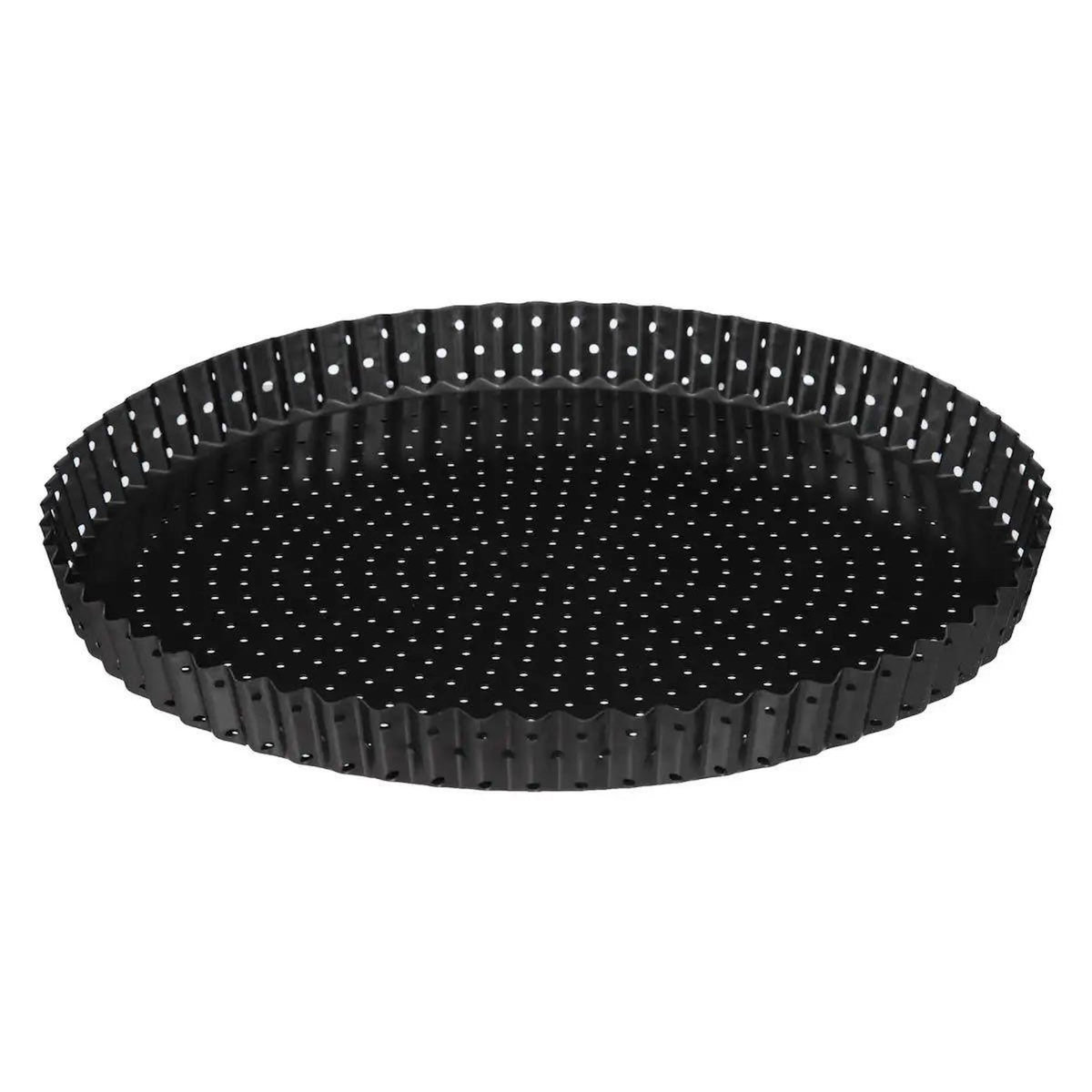 FIVE Plat à Tarte  Fond Amovible  32cm Gris Foncé