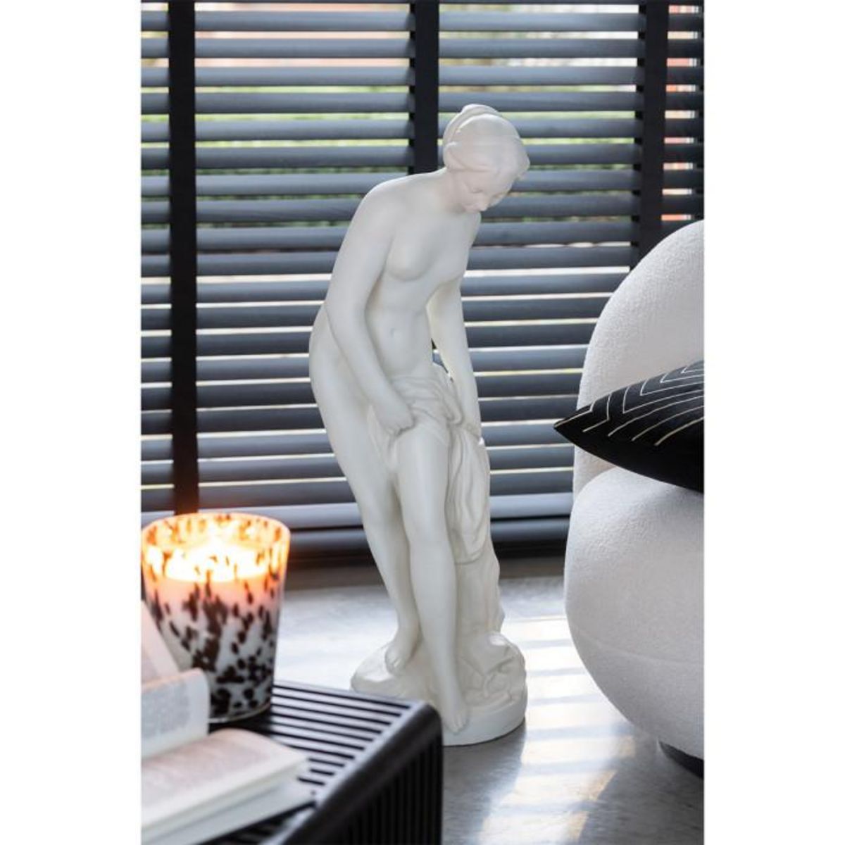 Paris Prix Statue Femme en Résine  Grèce  84cm Blanc
