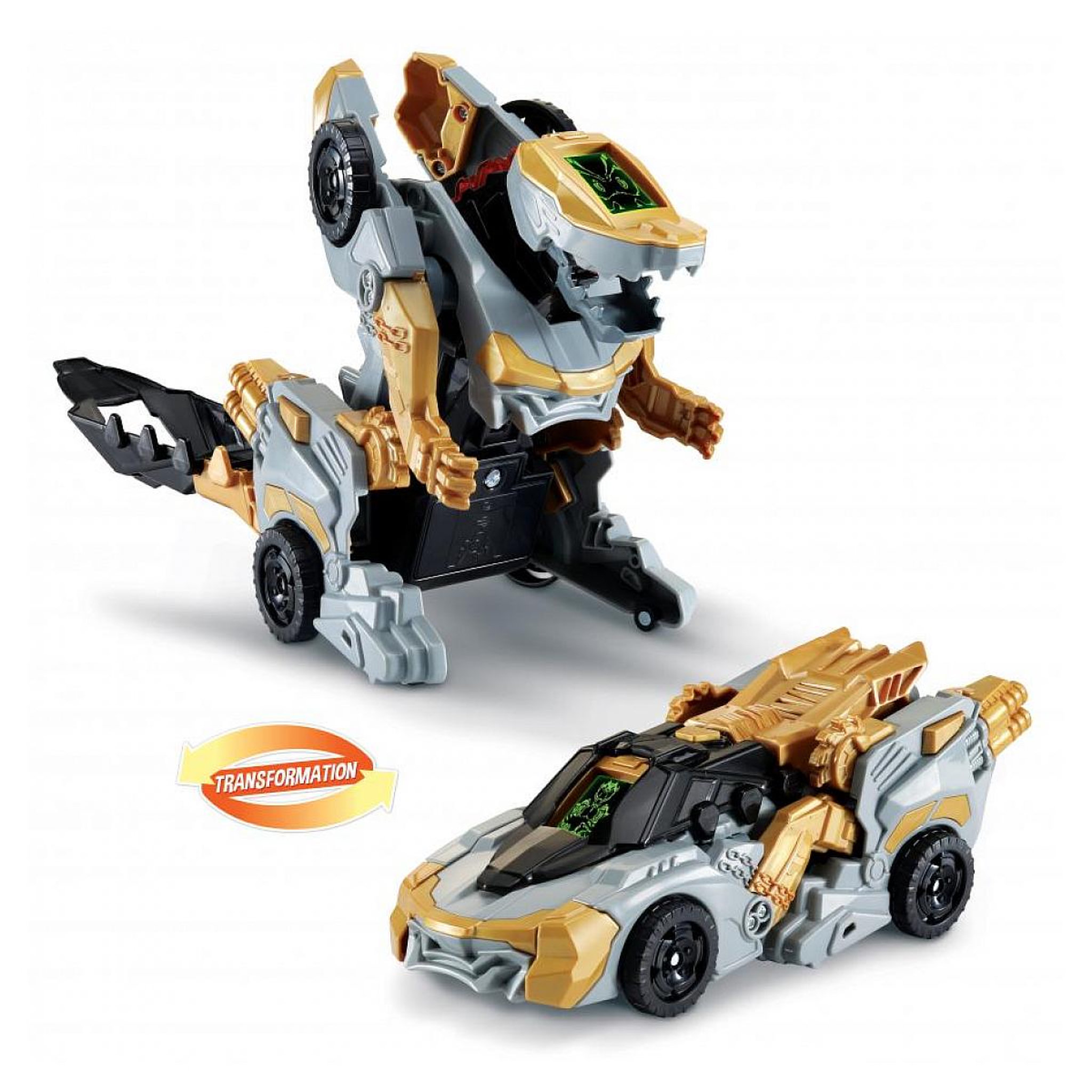 Voir la diapositive 4 : VTECH Switch  and  go dinos 1 click vulcanion lemega dragon