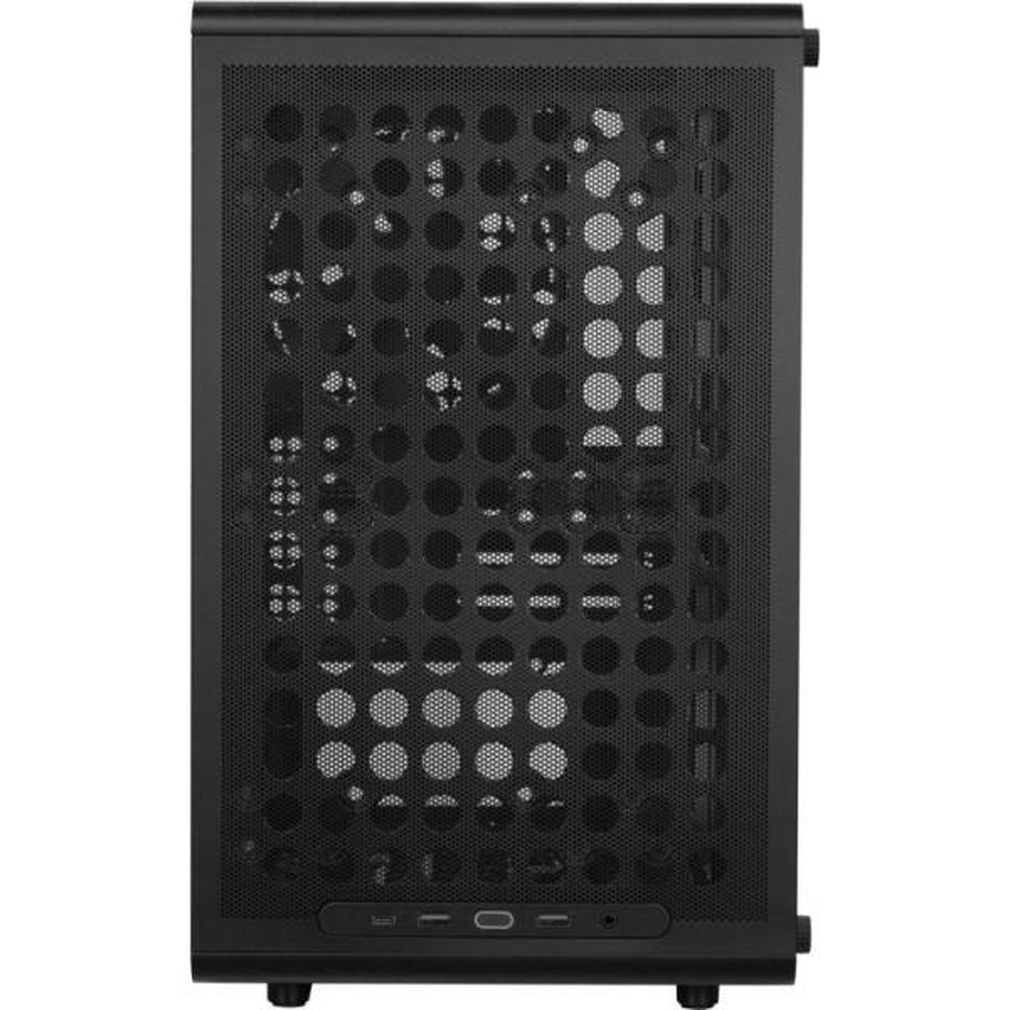Voir la diapositive 5 : Cooler Master Boîtier PC Mini Tour - COOLER MASTER - Q300L V3 Black - Micro-ATX/Mini-ITX - Verre trempé - Compatible GPU 366 mm