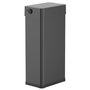 Voir la diapositive 6 : Kitchen move Poubelle automatique inox noir 90l - bat-d880 black