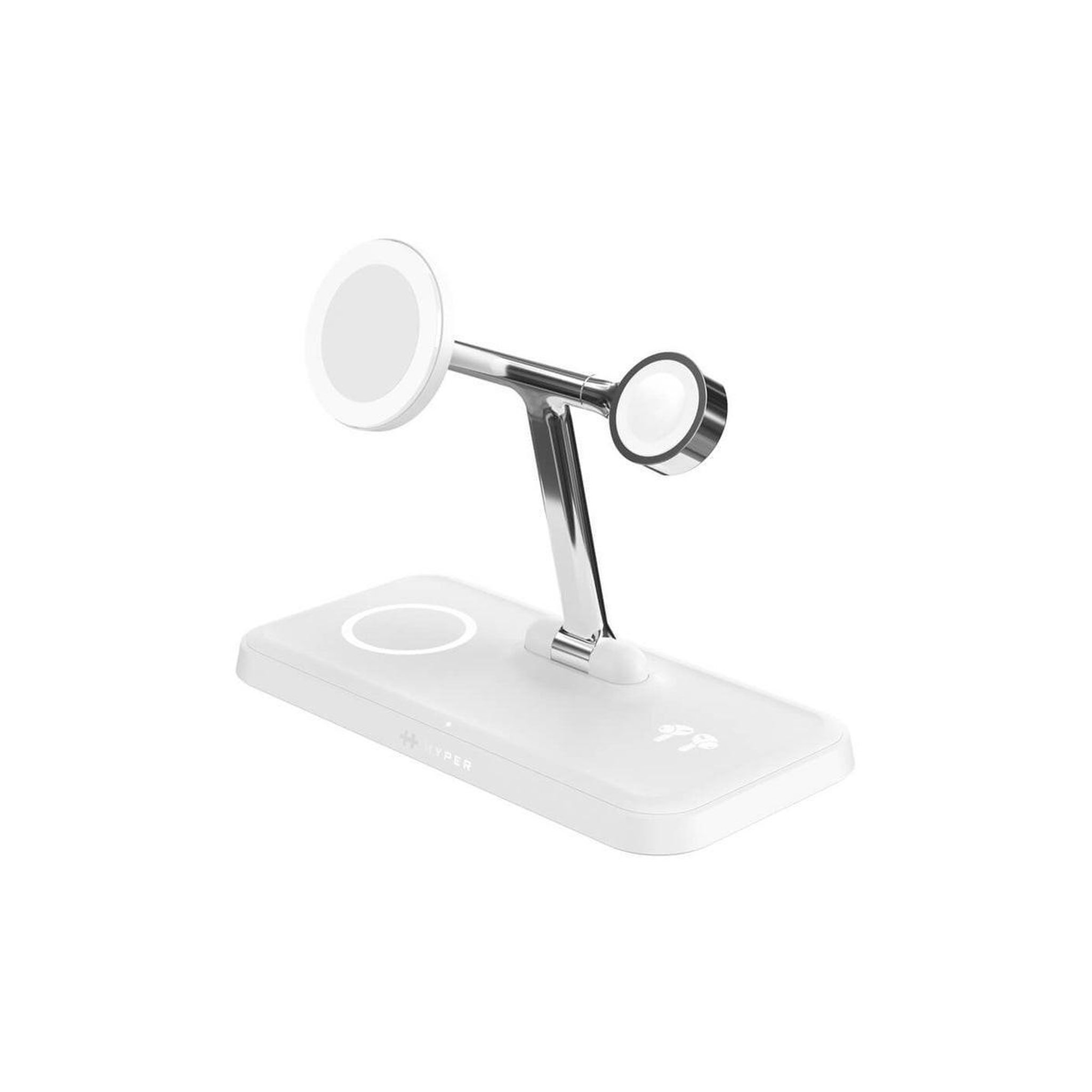 Targus Targus hj3004whgl chargeur d'appareils mobiles écouteurs, smartphone, smartwatch argent, blanc cc, usb recharge sans fil charge rapide intérieure