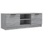 Voir la diapositive 2 : VIDAXL Meuble TV Sonoma gris 102x35x36,5 cm Bois d'ingenierie