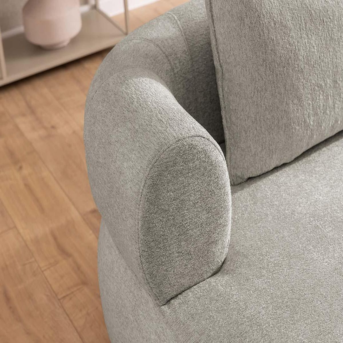 LISA DESIGN Angela - canapé d'angle gauche 4 places en velours texturé