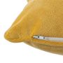 Voir la diapositive 3 : ATMOSPHERA Coussin Déhoussable  Lilou  50x30cm Ocre