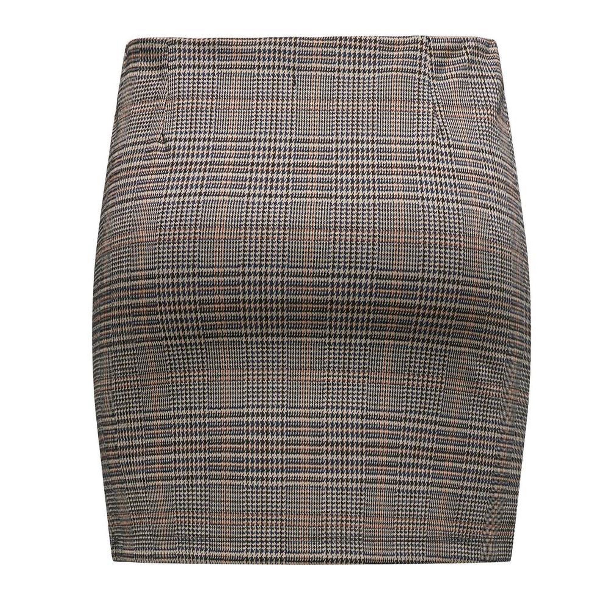 Voir la diapositive 2 : JACQUELINE DE YONG Jupe Marron à Motifs Femme JDY Isla
